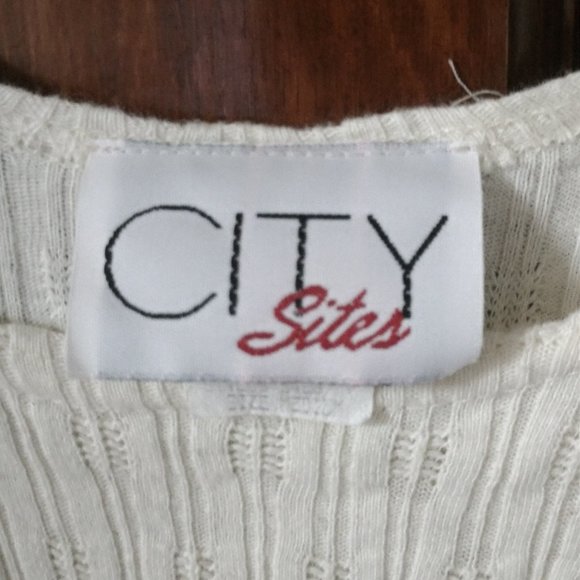 City Sites Ivory Dress - Picture 2 of 4